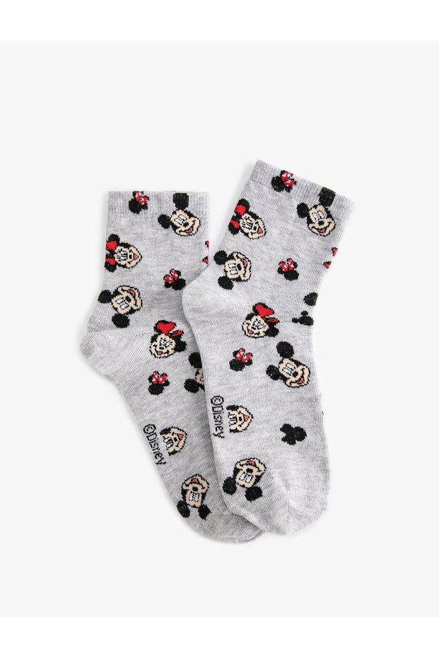 Mickey Mouse Socket Socks Licensed Patterned