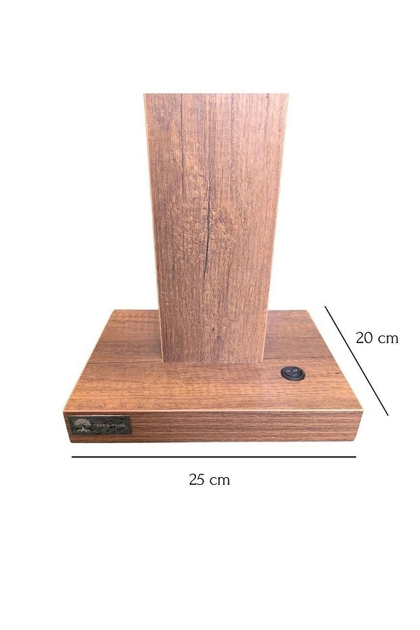 Akıllı Ahşap Led Lambader - 9