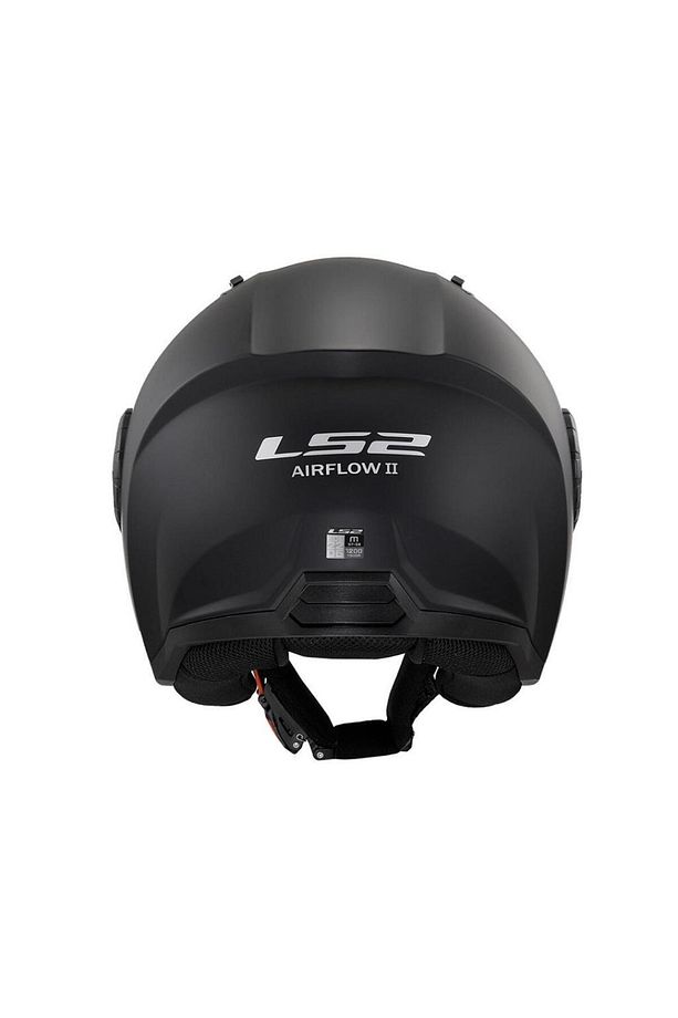 Airflow 2 Mat Siyah Yarım Kask - 4
