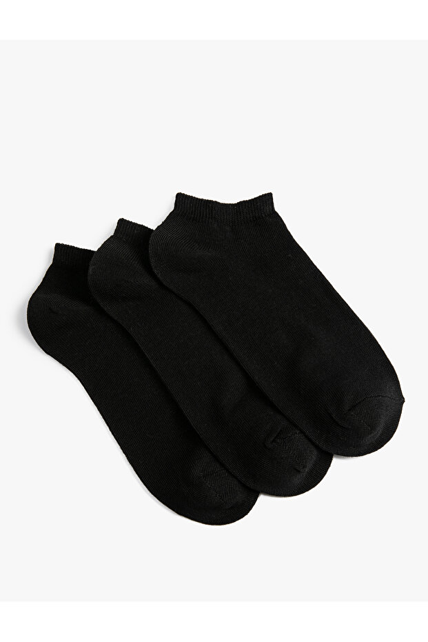 Basic 3-Piece Booties Socks Set