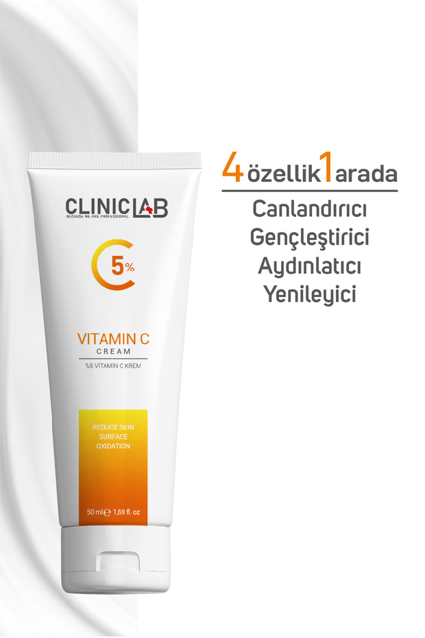 Vitamin C İçeren Aydınlatıcı Ve Canlandırıcı Krem 50 ml - 5