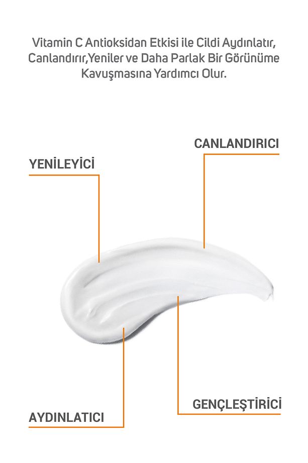 Vitamin C İçeren Aydınlatıcı Ve Canlandırıcı Krem 50 ml - 4