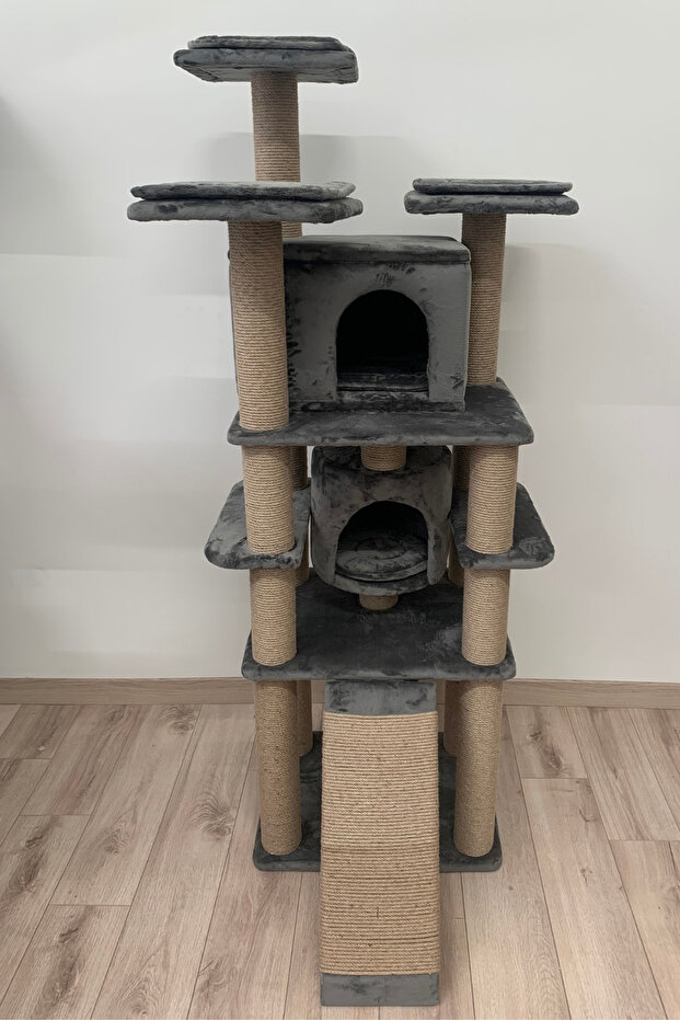 Maya Luxury Cat Tree - Scratching and Resting Features - 2