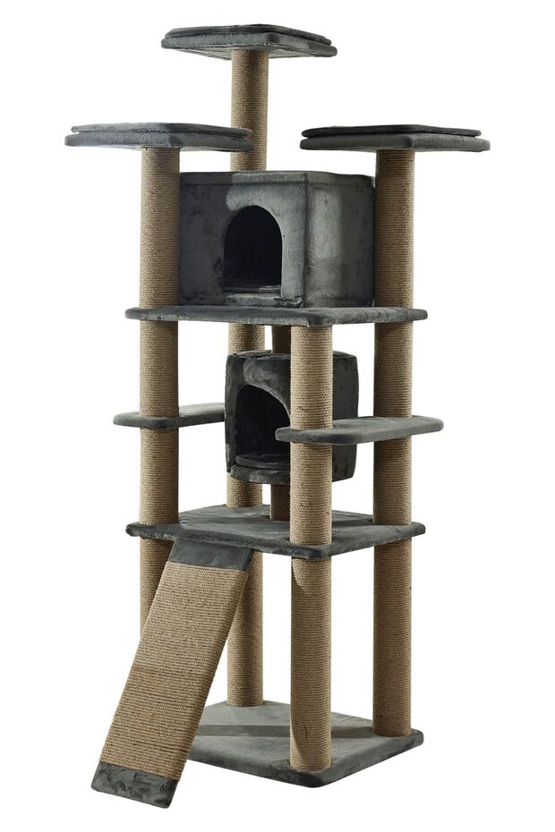 Maya Luxury Cat Tree - Scratching and Resting Features - 1