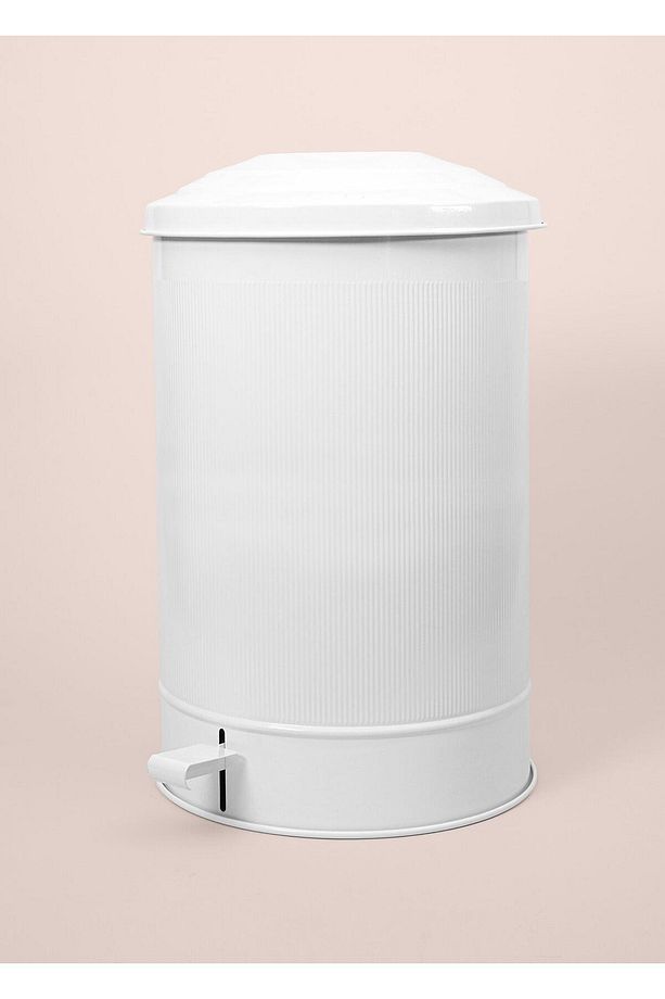 Stripe Mutfak Çöp Kovası Beyaz 37 Lt - 4