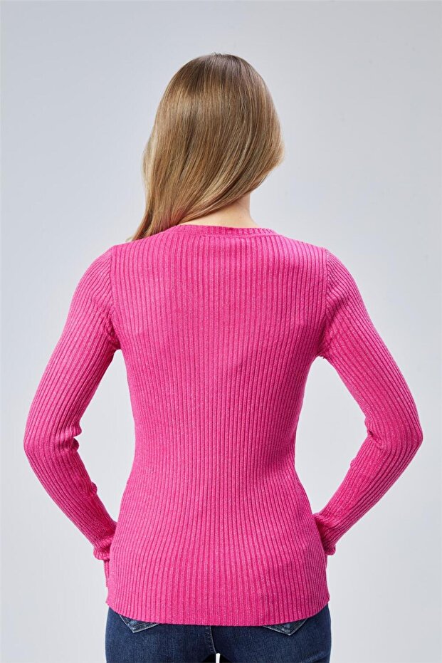 Simli V Yaka Triko - 4