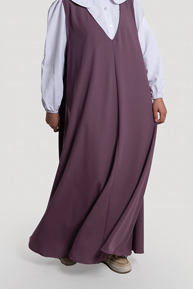 Gül Kurusu Jile Elbise Tek Ölçü - 4