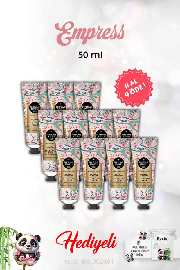 Empress 11 Al 9 Öde Hand and Body Cream 50 ml and Rosie