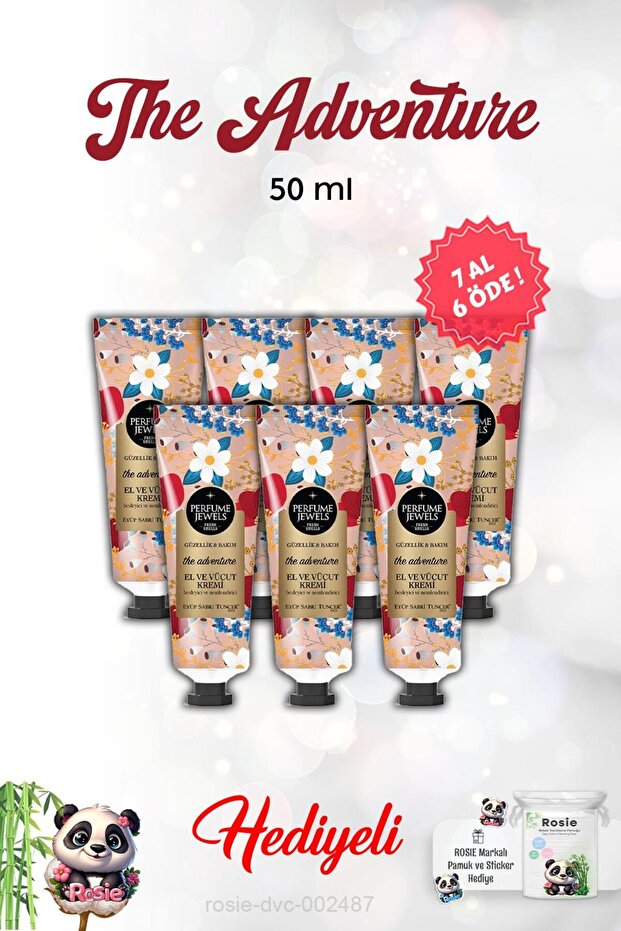 Hand and Body Cream the Adventure 7 Al 6 Öde and Rosie