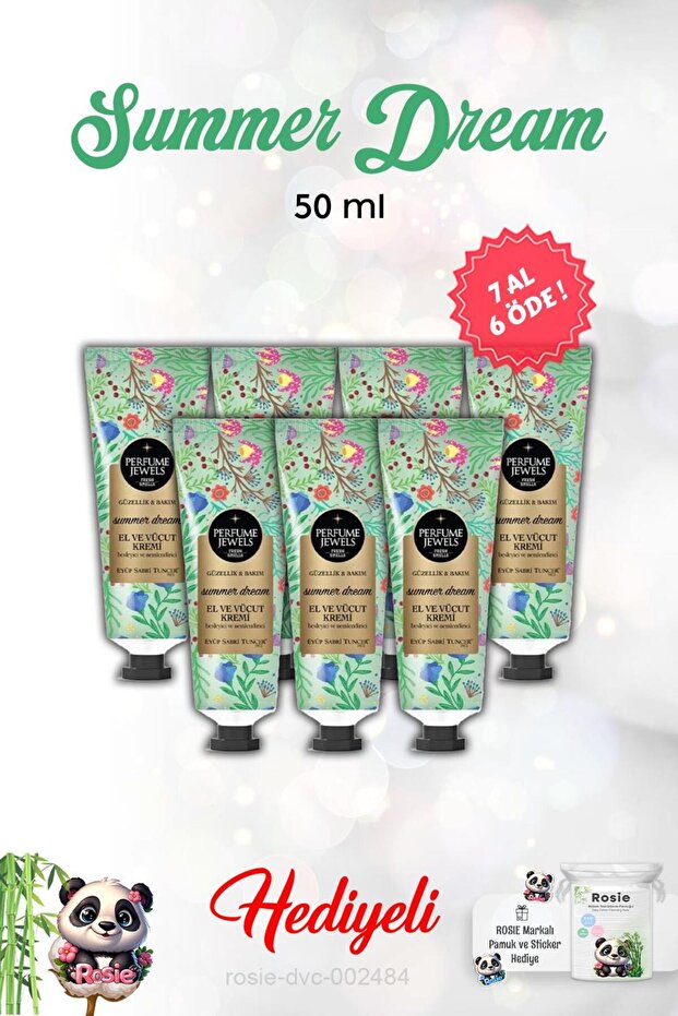Hand and Body Cream Summer Dream 7 Al 6 Öde and Rosie
