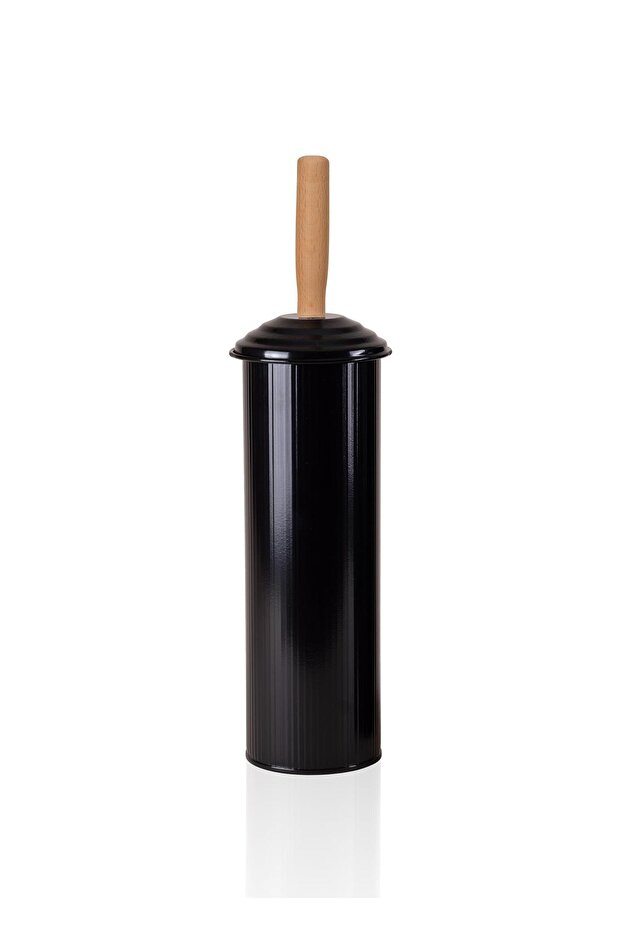 Stripe Toilet Brush Black