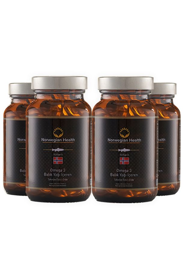 Omega 3 Balık Yağı Kapsül Formu 60 Kapsül x 4 Adet - 5