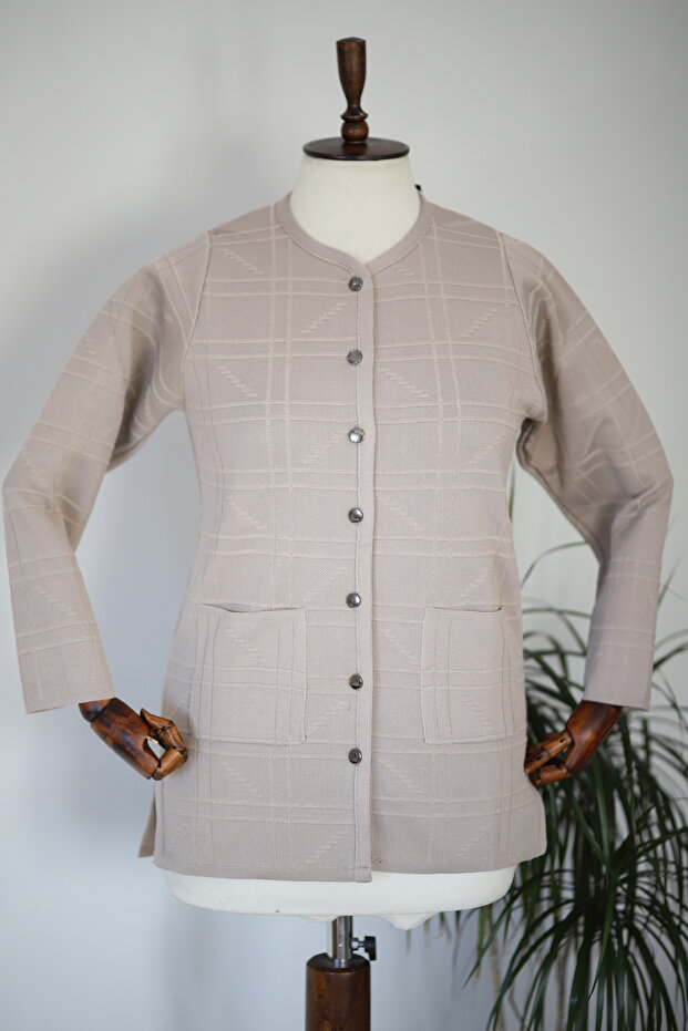 Çelik örğü anne hırka - 1