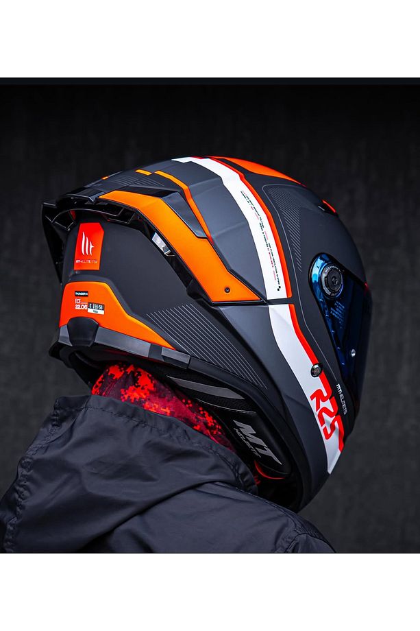 THUNDER 4 SV R25 B5 ŞEFFAF VİZÖRLÜ GÜNEŞ GÖZLÜKLÜ KASK - 5
