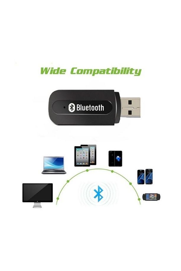 3.5 JACK USB TO BLUETOOTH AUX Müzik Çevirici MP3 Alıcı - 6