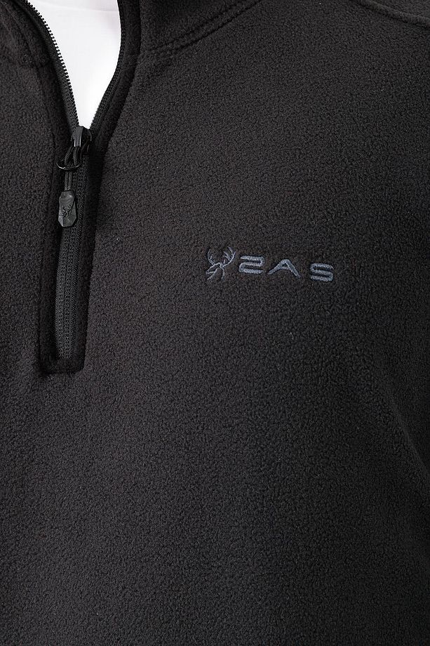 Cedric Erkek Yarım Fermuarlı İnce Polar Sweatshirt - 6