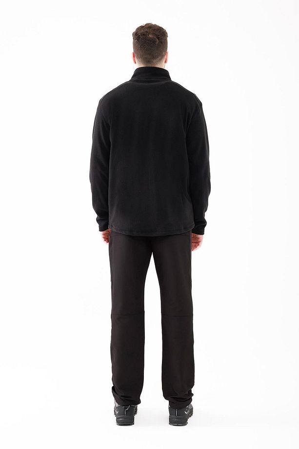 Cedric Erkek Yarım Fermuarlı İnce Polar Sweatshirt - 3