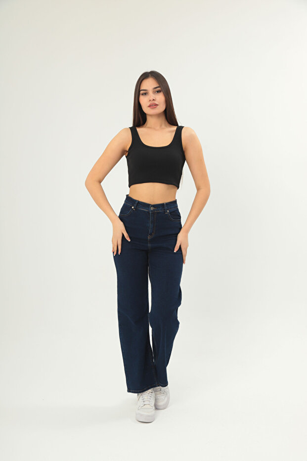 Women's Strappy Crop Top Blouse