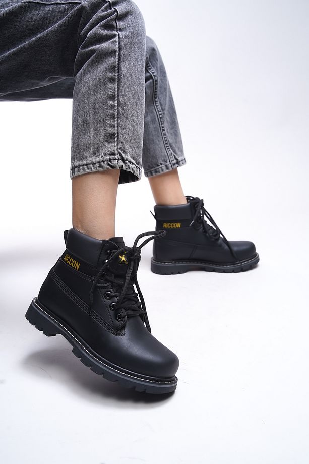 SİYAH Unisex BOT 0012923 - 4