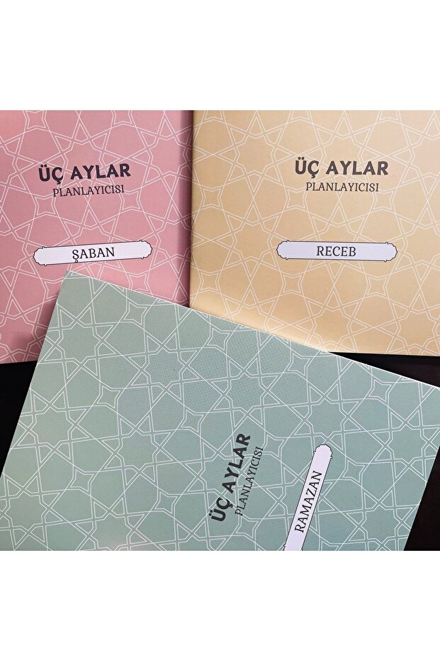 Three Months Planner (Recep,Şaban,Ramadan)