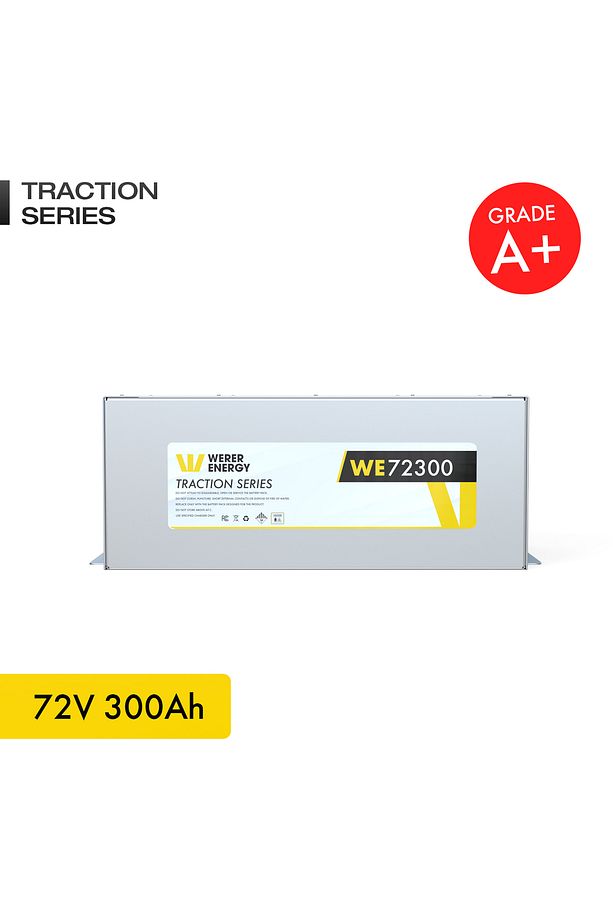72V 300Ah LiFePO4 Traction Series Bluetooth'lu Lityum Demir Fosfat Akü - 1