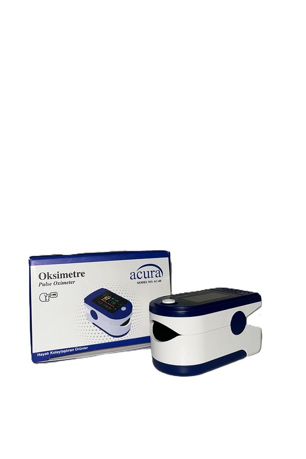 AC-60 Pulse Oksimetre Oksijen Nabız Ölçer Parmak Tipi - 3