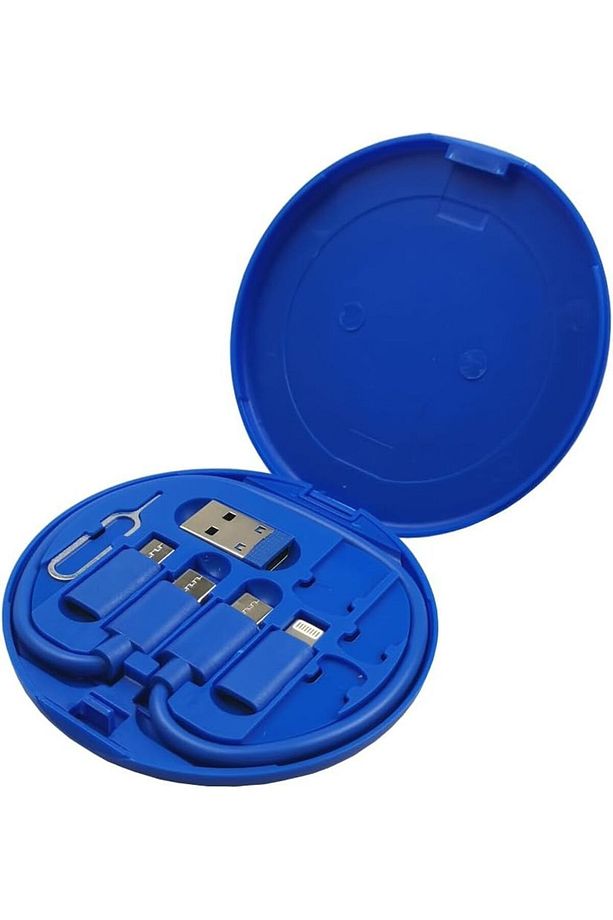 Çoklu Şarj Kablo ve Veri Aktarım Seti iPhone iPad Samsung Android PC Bilgisayar Tablet  Bilgisayar - 2