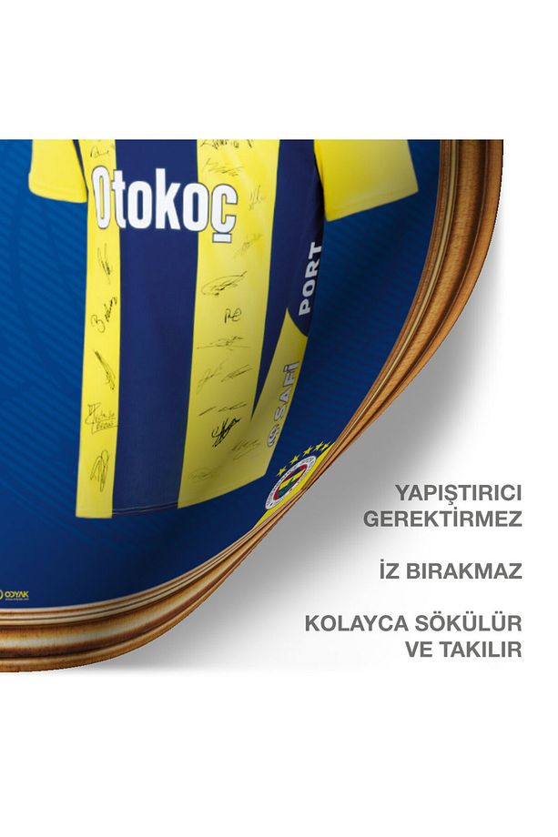 ODYAK STATIKIUM 2024-2025 FORMA TABLO İMZALI 56X80 CM STATİK KAĞIT YAPIŞKANSIZ LİSANSLI ÜRÜN - 4