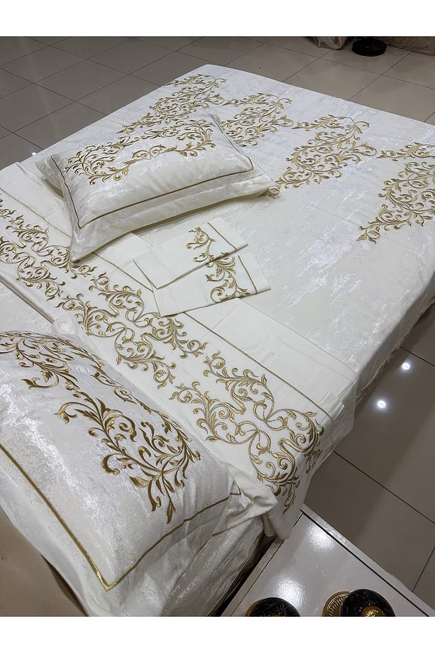 10 PARÇA SIRMA YATAK ÖRTÜSÜ SET - 2