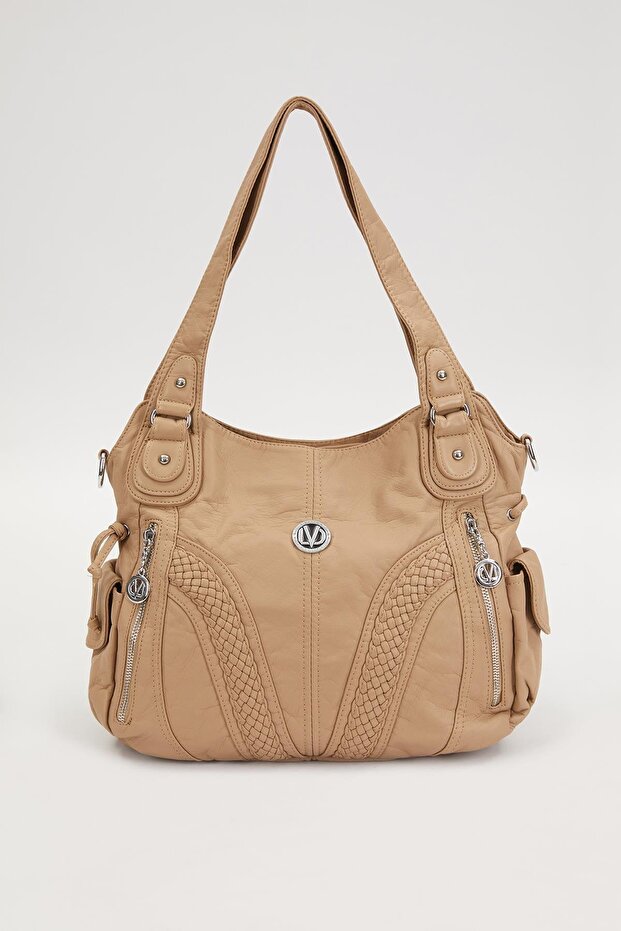 حقيبة كتف بنمط القهوة - 2