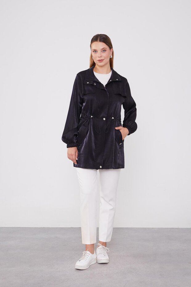 Siyah Sparklin Parlak Kap - 2