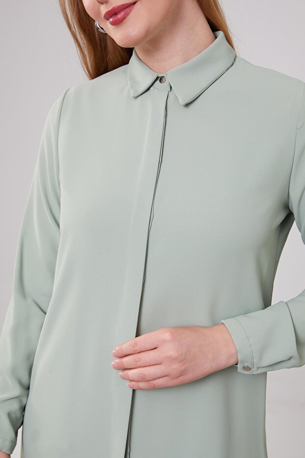 أ. تونيك شيفون أخضر - 4