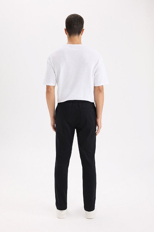 Yazlık Jogger Pantolon Beli Bağcıklı Cepli D5966ax25sp - 7