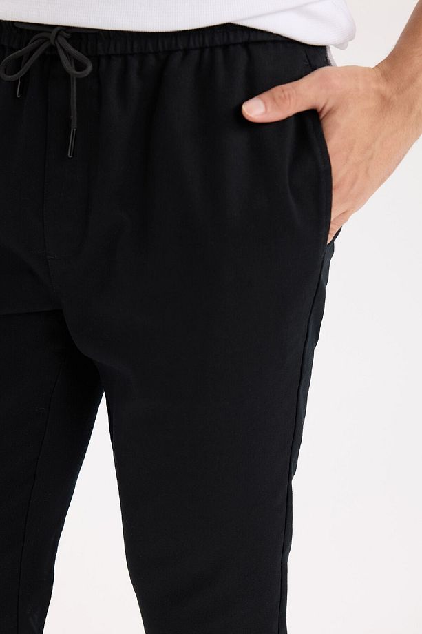 Yazlık Jogger Pantolon Beli Bağcıklı Cepli D5966ax25sp - 5