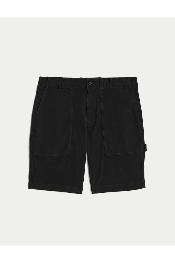 Regular Fit Utility Şort - 5