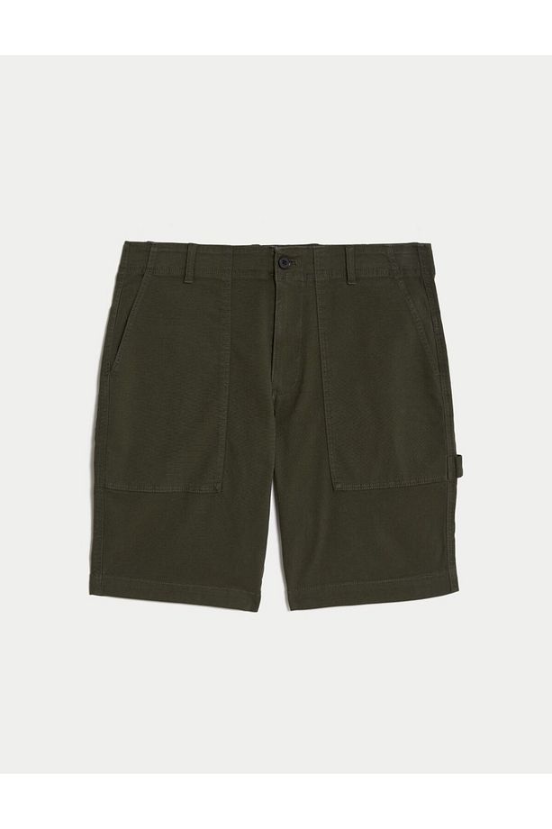 Regular Fit Utility Şort - 4