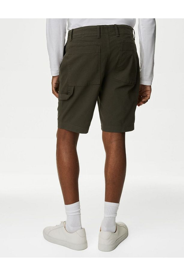 Regular Fit Utility Şort - 5