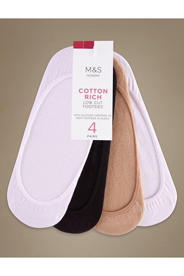 4'lü Babet Çorabı Seti - 2