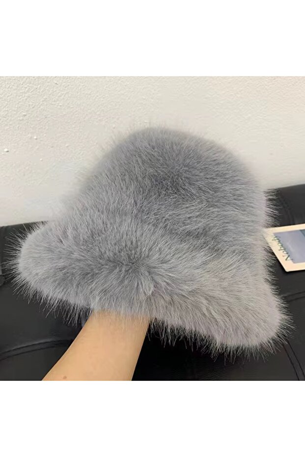 Mango Kumaş Kalpak Şapka - 4