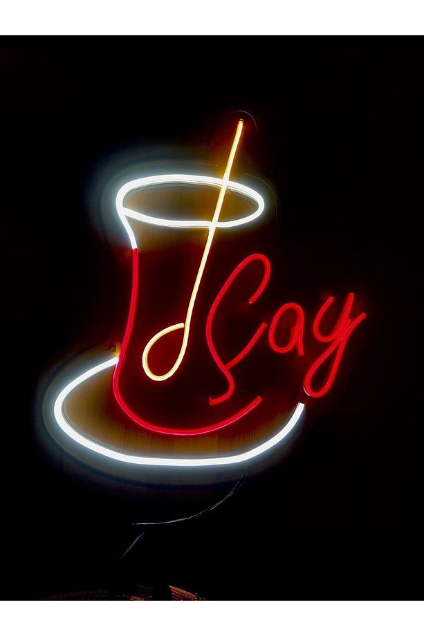 Çay Neon Led Tabela - 1