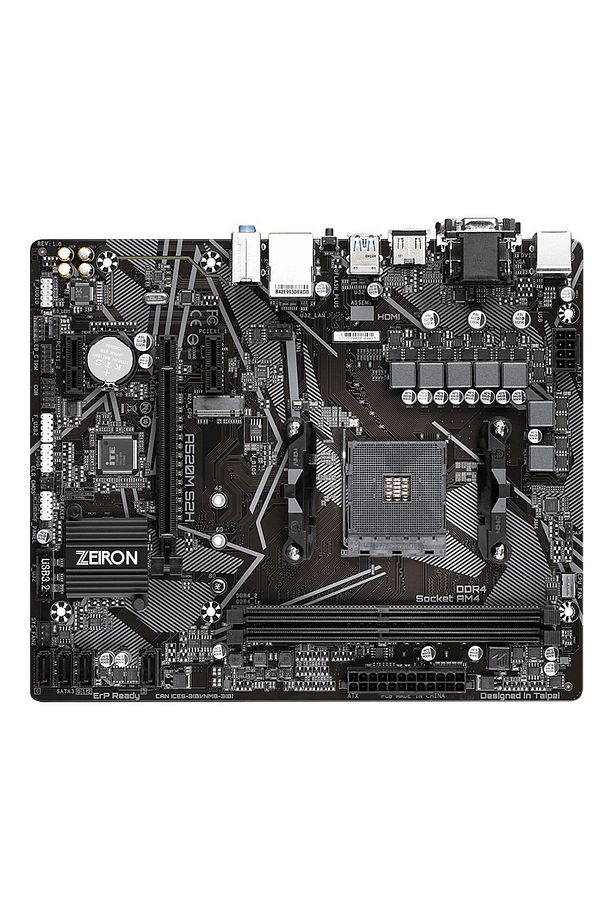 A520-DA1 3200 MHz DDR4 AMD Socket HDMI, VGA M.2 mATX AM4 Anakart - 1