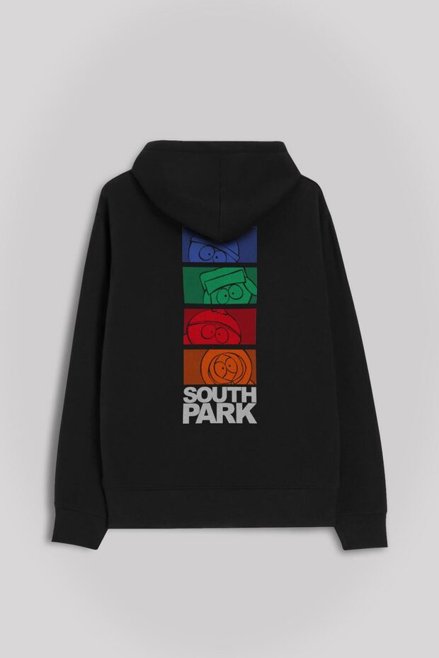 South Park Kenny Cartman Kyle Stan TV Series Movie Front and Back Printed Sweatshirt Unisex Hooded Hoodie