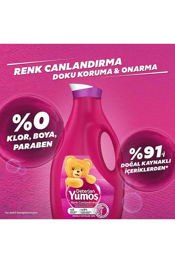 Renkli Giysiler Sıvı Çamaşır Deterjanı 2520 ml - 5
