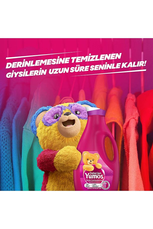 Renkli Giysiler Sıvı Çamaşır Deterjanı 2520 ml - 6
