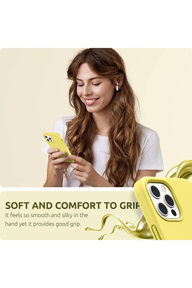 حافظة هاتف آيفون 12 برو ماكس من السيليكون، بطانة من الألياف الدقيقة، حافظة واقية للإطلاق - 4