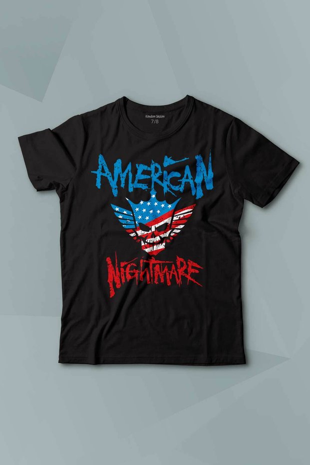 Cody Rhodes Nightmare Family Wwe American Wrestling Gym Body Printed Kids T-Shirt Short Sleeve