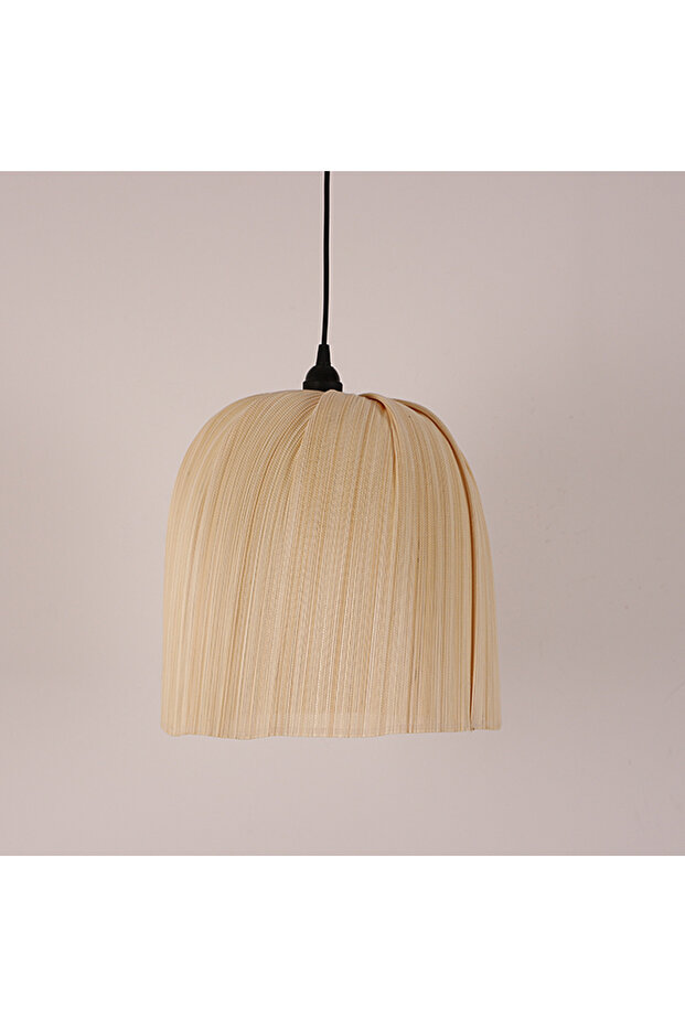 Meltem 32x32 cm Bambu Orta Boy Sarkıt Lamba - 1