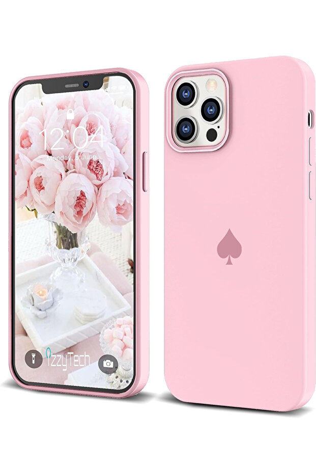 Case for iPhone 12 Pro Max Silicone Phone Case Microfiber Lining Protective Launch Case - 1