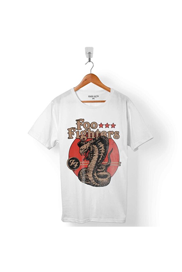 تي شيرت رجالي بشعار Ff Foo Fighters Cobra