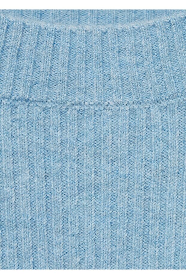 Kayık yaka triko kazak - 8